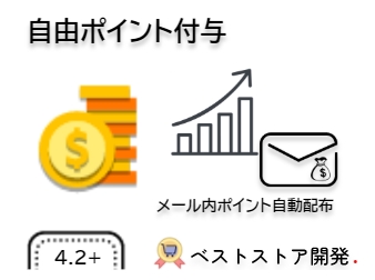 自由ポイント付与プラグイン