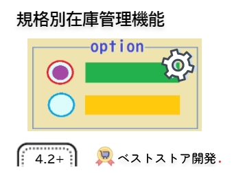 規格別在庫管理プラグイン